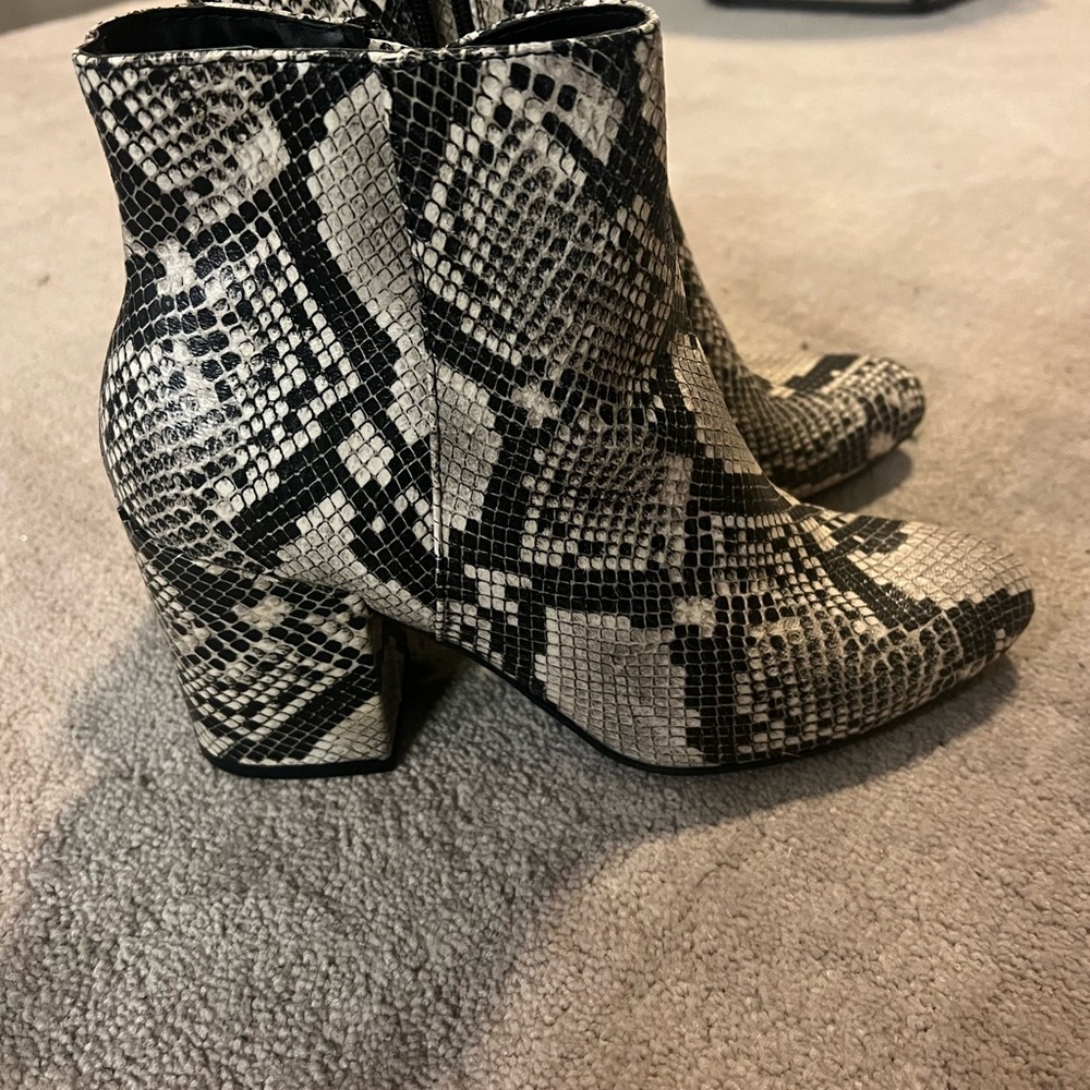 Ankle Boot -Snake Print -There’s A Snake In Boot - image 3